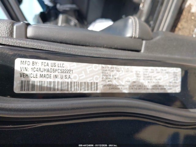 2023 Jeep Grand Cherokee Altitude 4x4 მანქანა იყიდება აუქციონზე, vin: 1C4RJHAG6PC522221, აუქციონის ნომერი: 44124086