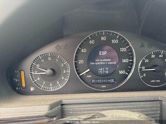 44124305 :رقم المزاد ، WDBUF65J23A155926 vin ، 2003 Mercedes-benz E 320 مزاد بيع
