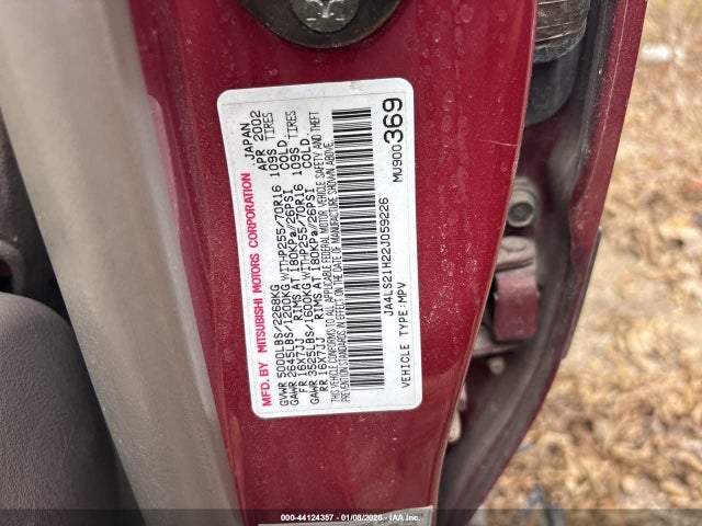 2002 MITSUBISHI MONTERO SPORT JA4LS21H22J059226 Photo 8