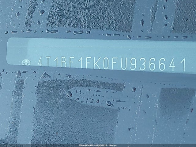 2015 TOYOTA CAMRY 4T1BF1FK0FU936641 Photo 8