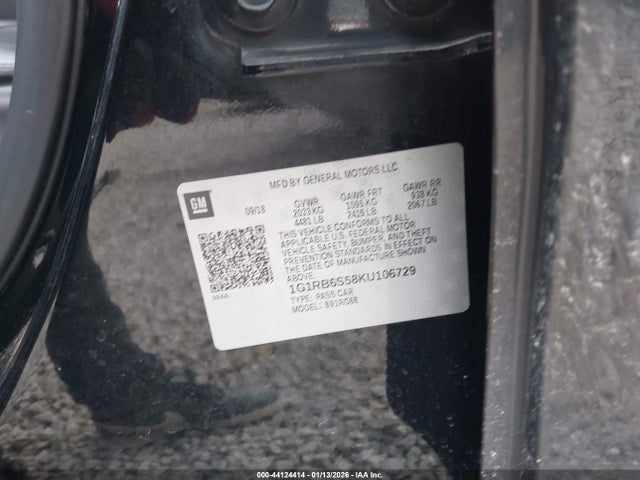 2019 CHEVROLET VOLT 1G1RB6S58KU106729 Photo 8