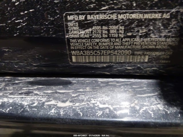 BMW 328i Xdrive 2014 WBA3B5C57EP542090 Image 9
