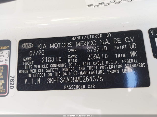 KIA Forte Gt-line 2021 3KPF34AD8ME264378 Image 9