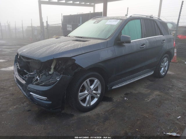 Mercedes-Benz Ml 350 4matic 2014 4JGDA5HB4EA358684 Image 2