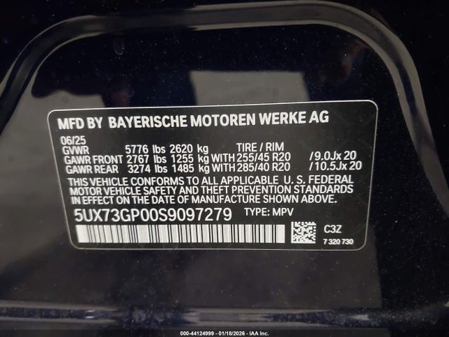 5UX73GP00S9097279 BMW X3 M50 Xdrive
