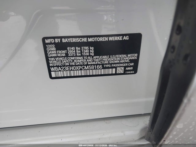 2023 BMW 740 WBA23EH0XPCM58166 Photo 8