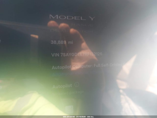 2024 TESLA MODEL Y 7SAYGDEE7RF152126 Photo 6