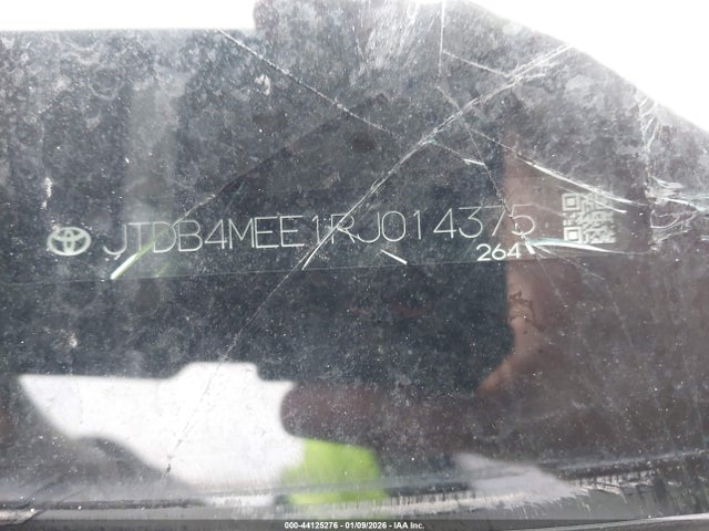 44125276 :رقم المزاد ، JTDB4MEE1RJ014375 vin ، 2024 Toyota Corolla Le مزاد بيع