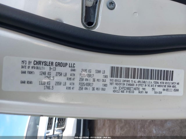 2014 DODGE JOURNEY 3C4PDCAB6ET140701 Photo 8