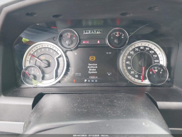 44125625 :رقم المزاد ، 1C6RR6LT6KS526184 vin ، 2019 Ram 1500 Classic Lone Star  4x2 5'7 Box مزاد بيع