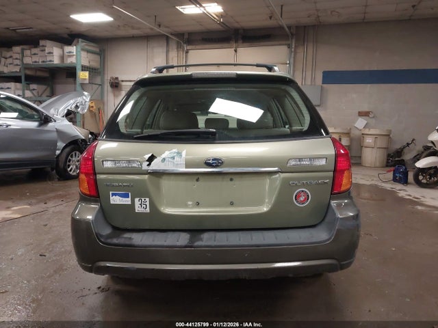2006 Subaru Outback 2.5i Limited მანქანა იყიდება აუქციონზე, vin: 4S4BP62C167317201, აუქციონის ნომერი: 44125799
