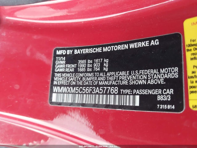 2015 MINI HARDTOP WMWXM5C56F3A57768 Photo 8