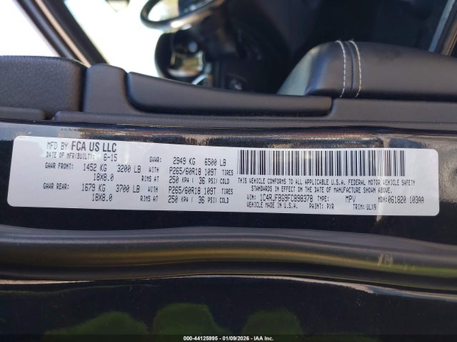 Jeep Grand Cherokee Limited 2015 1C4RJFBG9FC898378 Image 9