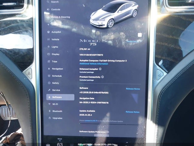 5YJSA1E14GF176672 Tesla Model S 60/70/75/85