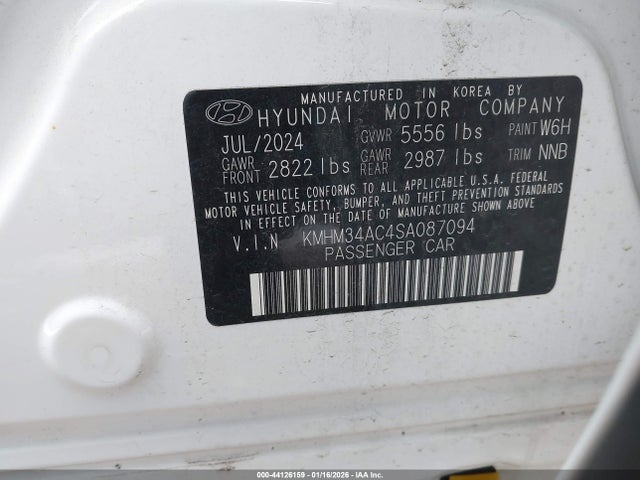 2025 HYUNDAI IONIQ 6 KMHM34AC4SA087094 Photo 8
