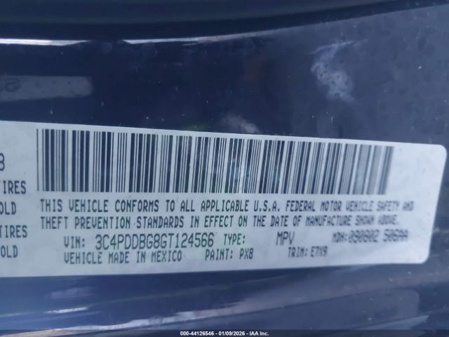 2016 DODGE JOURNEY 3C4PDDBG8GT124566 Photo 8