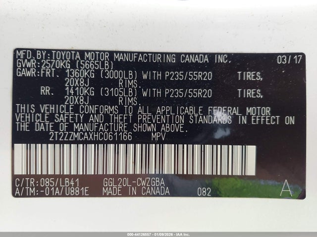 2017 LEXUS RX 350 2T2ZZMCAXHC061166 Photo 8