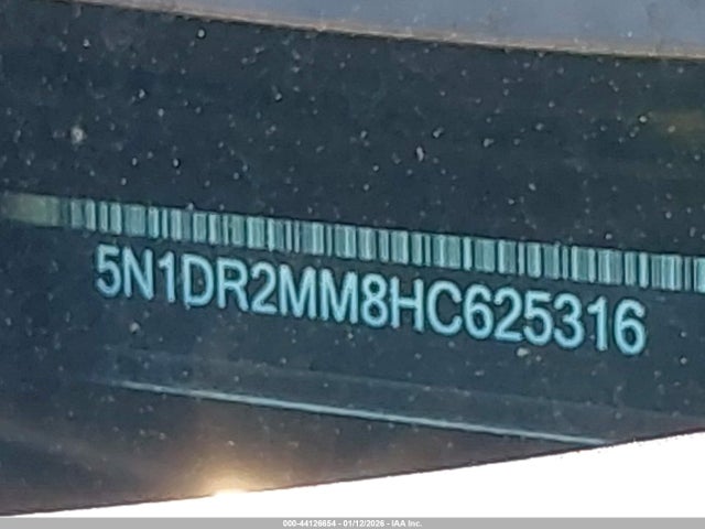 5N1DR2MM8HC625316 Nissan Pathfinder Platinum