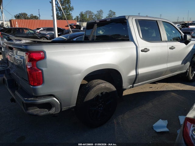 Chevrolet Silverado 1500 2wd Short Bed Custom 2023 3GCPABEK2PG345313 Image 4