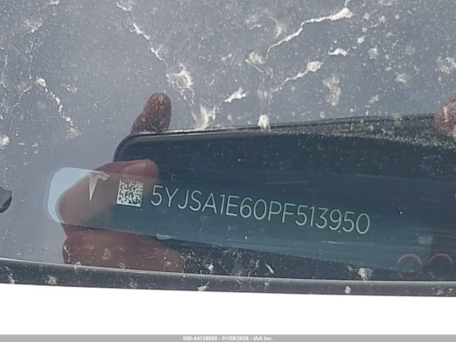44126860 :رقم المزاد ، 5YJSA1E60PF513950 vin ، 2023 Tesla Model S Plaid Tri Motor All-wheel Drive مزاد بيع