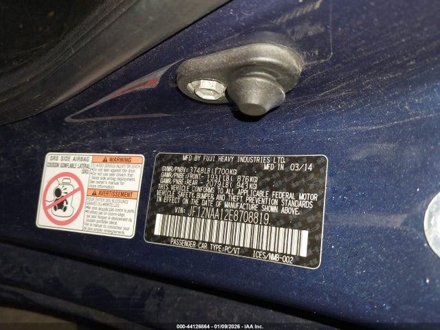 Scion FR-S 2014 JF1ZNAA12E8708819 Image 9