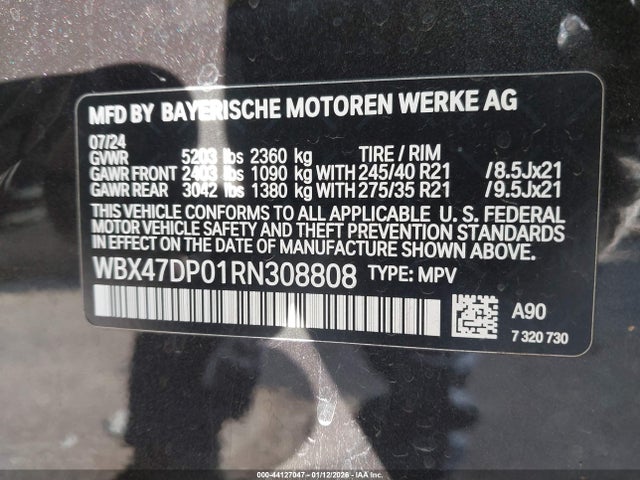 2024 BMW X3 WBX47DP01RN308808 Photo 8