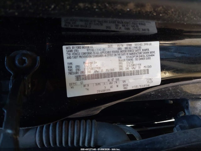 1FADP3K24GL328484 Ford FOCUS SE