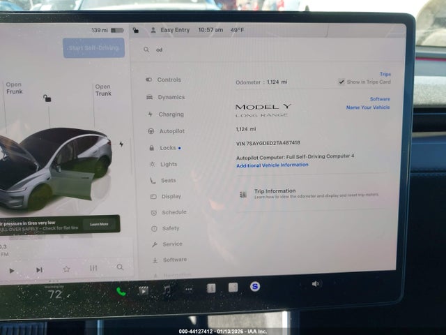 2026 TESLA MODEL Y 7SAYGDED2TA487418 Photo 6