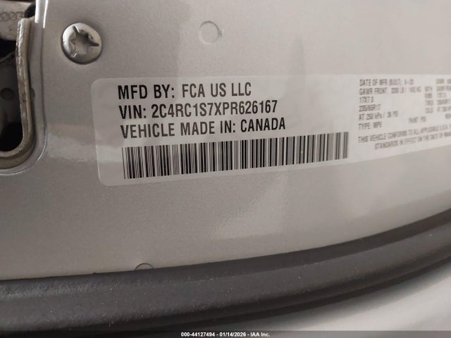 2023 CHRYSLER PACIFICA 2C4RC1S7XPR626167 Photo 8