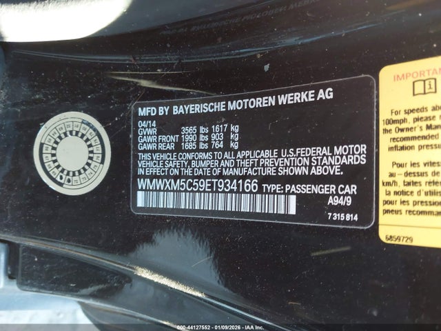 2014 MINI COOPER WMWXM5C59ET934166 Photo 8