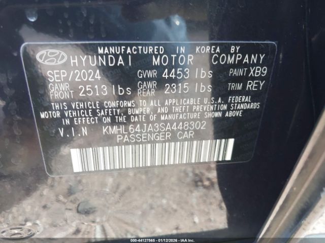 2025 HYUNDAI SONATA KMHL64JA3SA448302 Photo 8