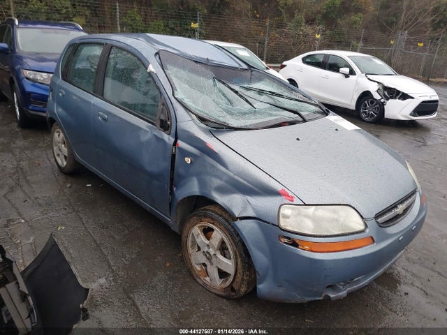 Aukcja sprzedaży 2007 Chevrolet Aveo Ls, vin: KL1TD666X7B780580, numer aukcji: 44127587