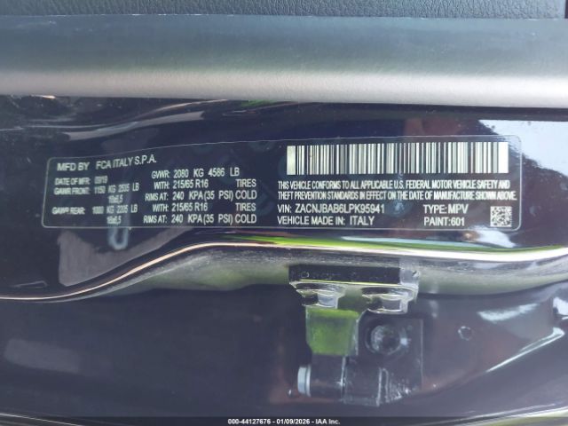 2020 JEEP RENEGADE ZACNJBAB6LPK95941 Photo 8