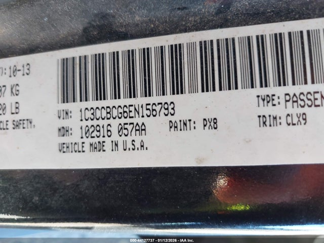 2014 CHRYSLER 200 1C3CCBCG6EN156793 Photo 8