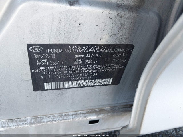 5NPE34AF7JH684234 Hyundai Sonata Sport/limited/sel