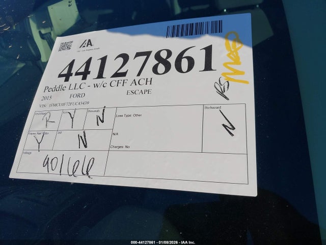 Ford ESCAPE S 2015 1FMCU0F72FUC43439 Image 27
