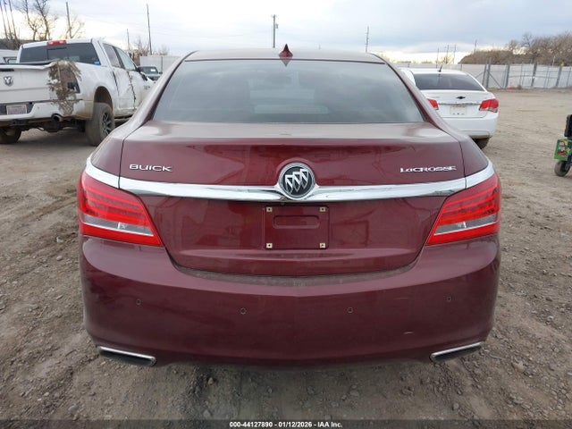 2016 Buick Lacrosse მანქანა იყიდება აუქციონზე, vin: 1G4GB5G34GF124197, აუქციონის ნომერი: 44127890