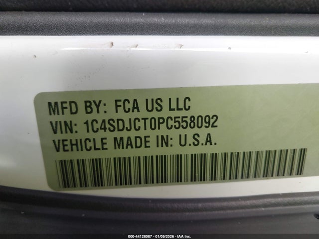 Aukcja sprzedaży 2023 Dodge Durango R/t, vin: 1C4SDJCT0PC558092, numer aukcji: 44128087
