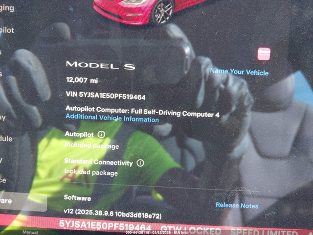 2023 TESLA MODEL S 5YJSA1E50PF519464 Photo 6