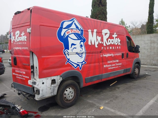 3C6TRVDG1JE121188 RAM Promaster 2500 High Roof 159 Wb