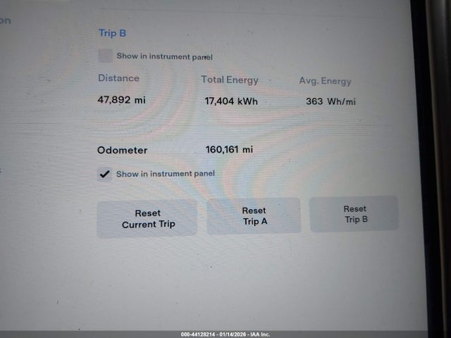 44128214 :رقم المزاد ، 5YJSA1E23FF109732 vin ، 2015 Tesla Model S مزاد بيع