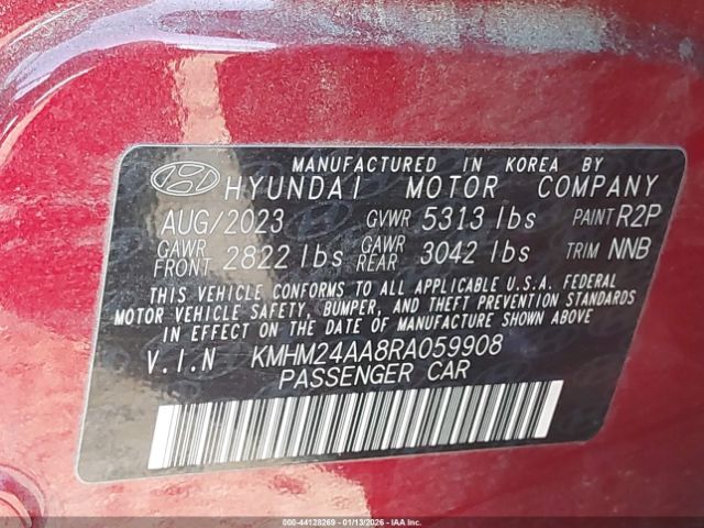 2024 HYUNDAI IONIQ 6 KMHM24AA8RA059908 Photo 8