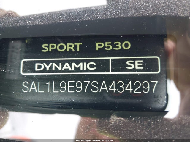 SAL1L9E97SA434297 Land Rover Range Rover Sport P530 Dynamic Se
