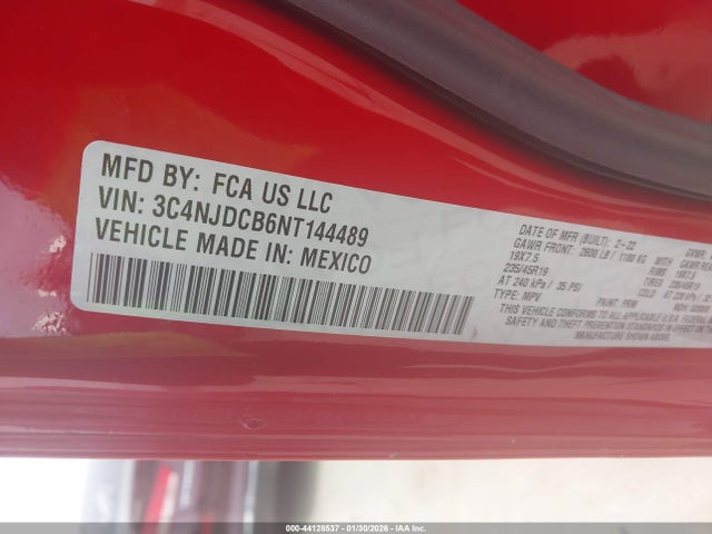 2022 JEEP COMPASS 3C4NJDCB6NT144489 Photo 8