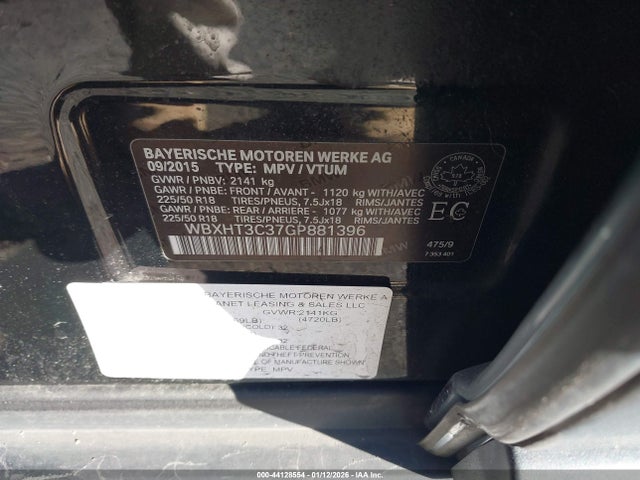 WBXHT3C37GP881396 BMW X1 Xdrive28i