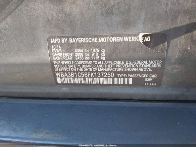 2015 BMW 320 WBA3B1C56FK137250 Photo 8