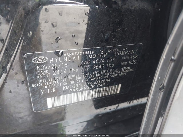 2019 GENESIS G70 KMTG34LA7KU032684 Photo 8