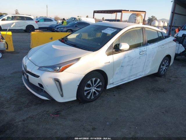 2020 TOYOTA PRIUS JTDL9RFU3L3019274 Photo 1