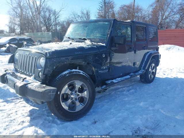2017 Jeep Wrangler Unlimited Sahara მანქანა იყიდება აუქციონზე, vin: 1C4BJWEG8HL621978, აუქციონის ნომერი: 44129177