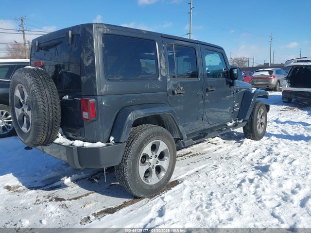 2017 Jeep Wrangler Unlimited Sahara მანქანა იყიდება აუქციონზე, vin: 1C4BJWEG8HL621978, აუქციონის ნომერი: 44129177